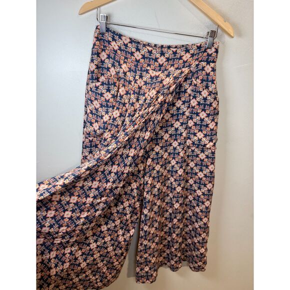 Free People Midi Skort Skirt Women's Size Small Pockets Casual Wear - Picture 3 of 5